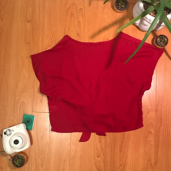 V-neck Crop Top - Picture 4 of 4